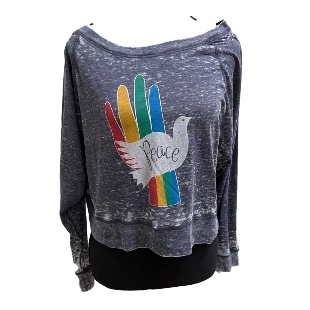 Chaser Sz s vintage vibe oversized top